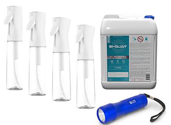 ANTI MICROBIAL ACTIVE COATING WITH SPRAYERS & UV TORCH PACK product image