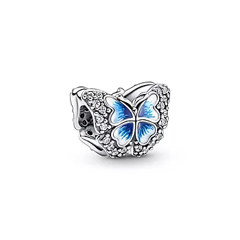 Pandora, Charms i 925 sølv med sommerfugl