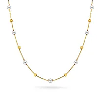 Pan Jewelry, Smykke i 585 gult gull med ferskvannsperler
