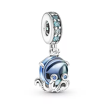 Pandora, Charms i 925 sølv med blekksprut