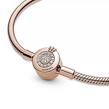 Bilde nummer 2 av Pandora, Armbånd i 925 rosèforgylt sølv