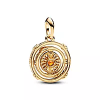 Pandora Moments, Charm i 585 gull Game of Thrones Snurrende Astrolabium Hengende