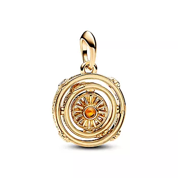 Pandora Moments, Charm i 585 gull Game of Thrones Snurrende Astrolabium Hengende
