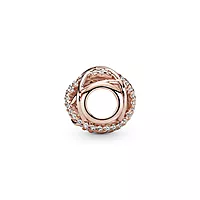 Bilde nummer 3 av Pandora, Charms i rosèforgylt 925 sølv med zirkoner