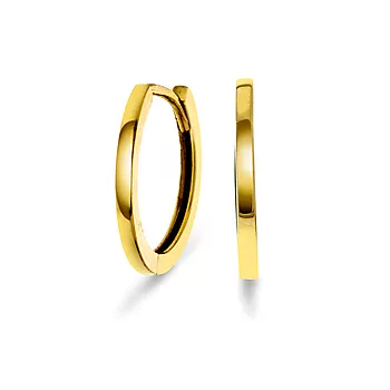 Pan Jewelry, Øreringer i 585 gult gull
