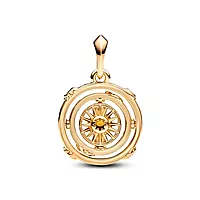 Bilde nummer 2 av Pandora Moments, Charm i 585 gull Game of Thrones Snurrende Astrolabium Hengende