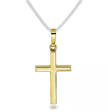 Pan Jewelry, Anheng i 585 gult gull med kors