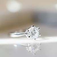 Bilde nummer 5 av Olivia, Ring i 585 hvitt gull med diamant 2,00 ct TWSI