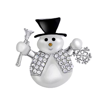 Pan Jewelry, Brosje med snømann
