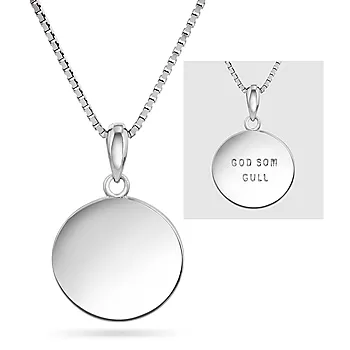 Pan Jewelry, Smykke i 925 sølv med teskten "GOD SOM GULL"
