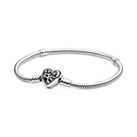 Pandora, Armbånd i 925 sølv med hjerte