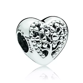 Bilde nummer 3 av Pandora, Charms i 925 sølv hjerte