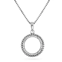 Ella, Smykke i 925 sølv med zirkonia og sirkel