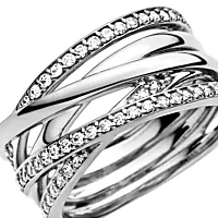 Bilde nummer 3 av Pandora, Ring i 925 sølv med zirkonia