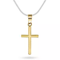 Pan Jewelry, Anheng 585 gult gull med kors