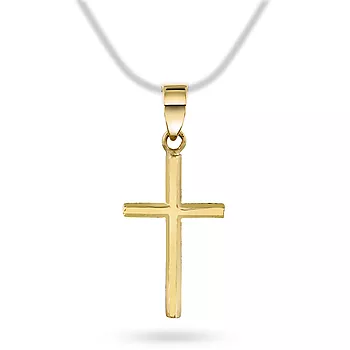 Pan Jewelry, Anheng 585 gult gull med kors