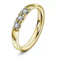 Pan Jewelry, Lady alliansering i 585 gull med diamanter 0,45 ct