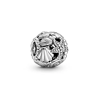 Bilde nummer 3 av Pandora, Charms i 925 sølv med skjell, sjøstjerner og hjerter