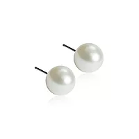 Blomdahl, Øredobber i medisinsk titan med hvit perle