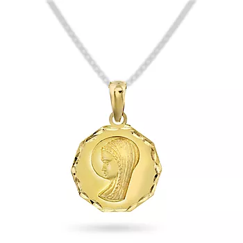Pan Jewelry, Anheng i 585 gult gull med Maria symbol