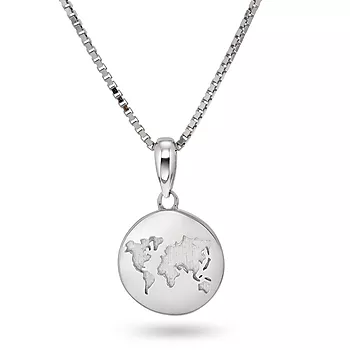 Pan Jewelry, Smykke i sølv med verdenskartet