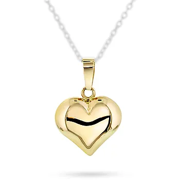Bilde nummer 4 av Pan Jewelry, Anheng i 585 gult gull med hjerte