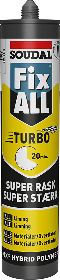 Soudaseal Fix All Turbo Hvit 290ml