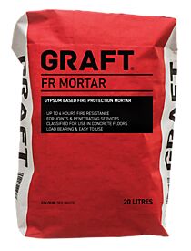 GRAFT FR GIPSMØRTEL 20LTR- SEKK BRANNTETTEMASSE