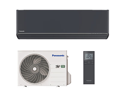 KIT-HZ25ZKE-H Sort Panasonic Varmepumpe 7,5 KW- Komplett