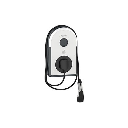 22kW Commercial EV Charger With Tethered Cable, Type 2, Triple