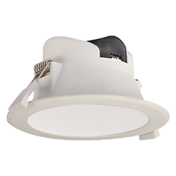 SAL Wave LED Downlight 8W 3-4-57K 92mm Dimmable White