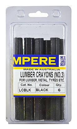 Lumber Crayon, Black