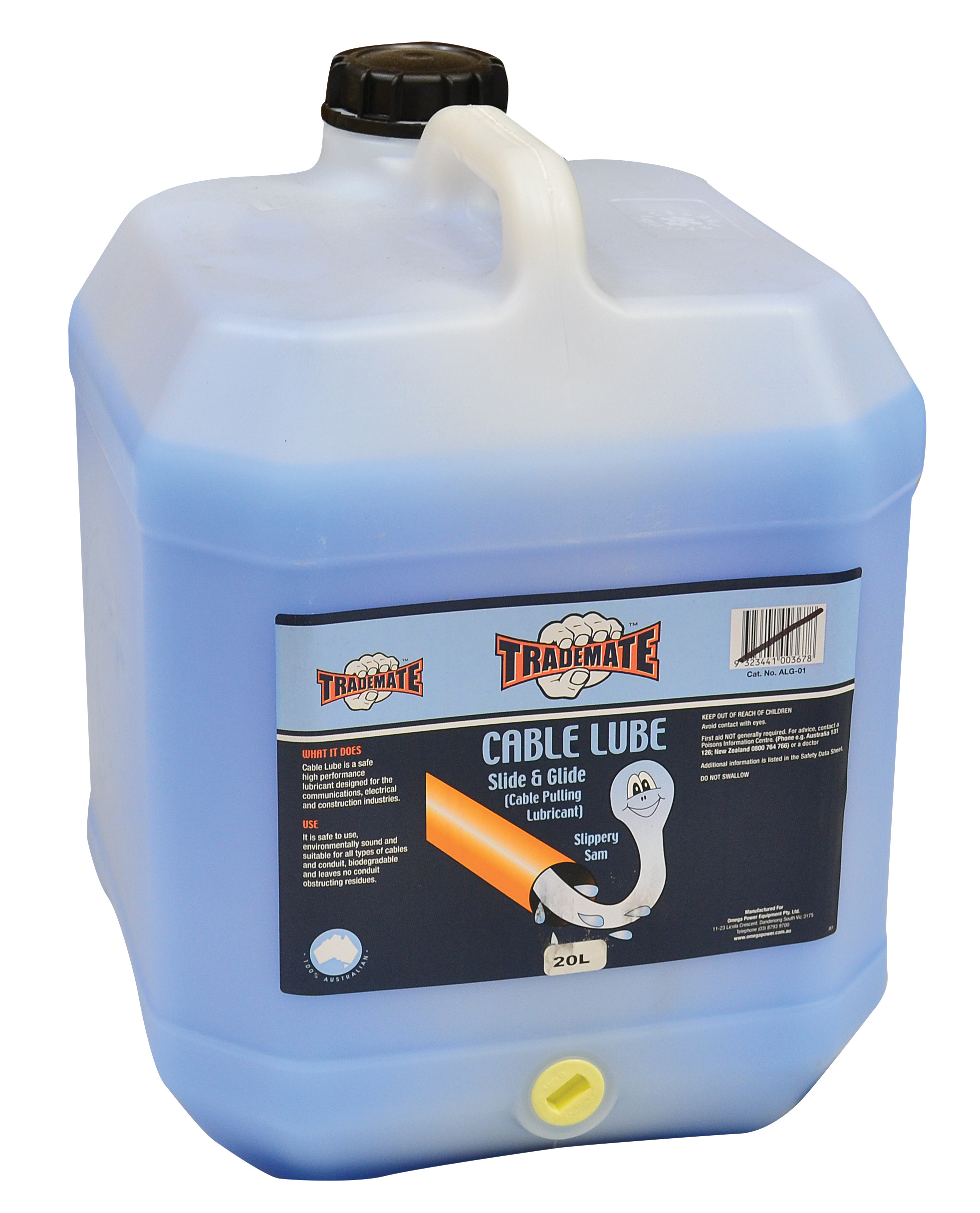 Trademate Cable Lubricant Type G 20 Litre Aqualube