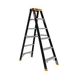 Gorilla Pro-Lite 6 Step Double Sided Ladder 150Kg Fibreglass