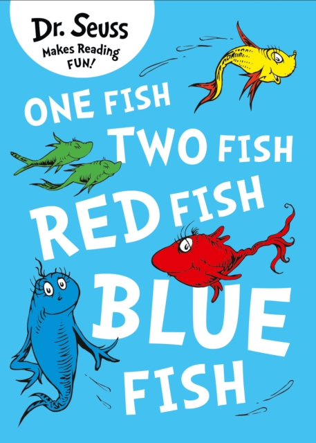 Dr. Seuss One Fish Two Fish Red Fish Blue Fish Book Page Banner Bunting  Garland Decoration -  Norway