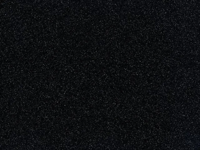 Plate Corian deep black quartz