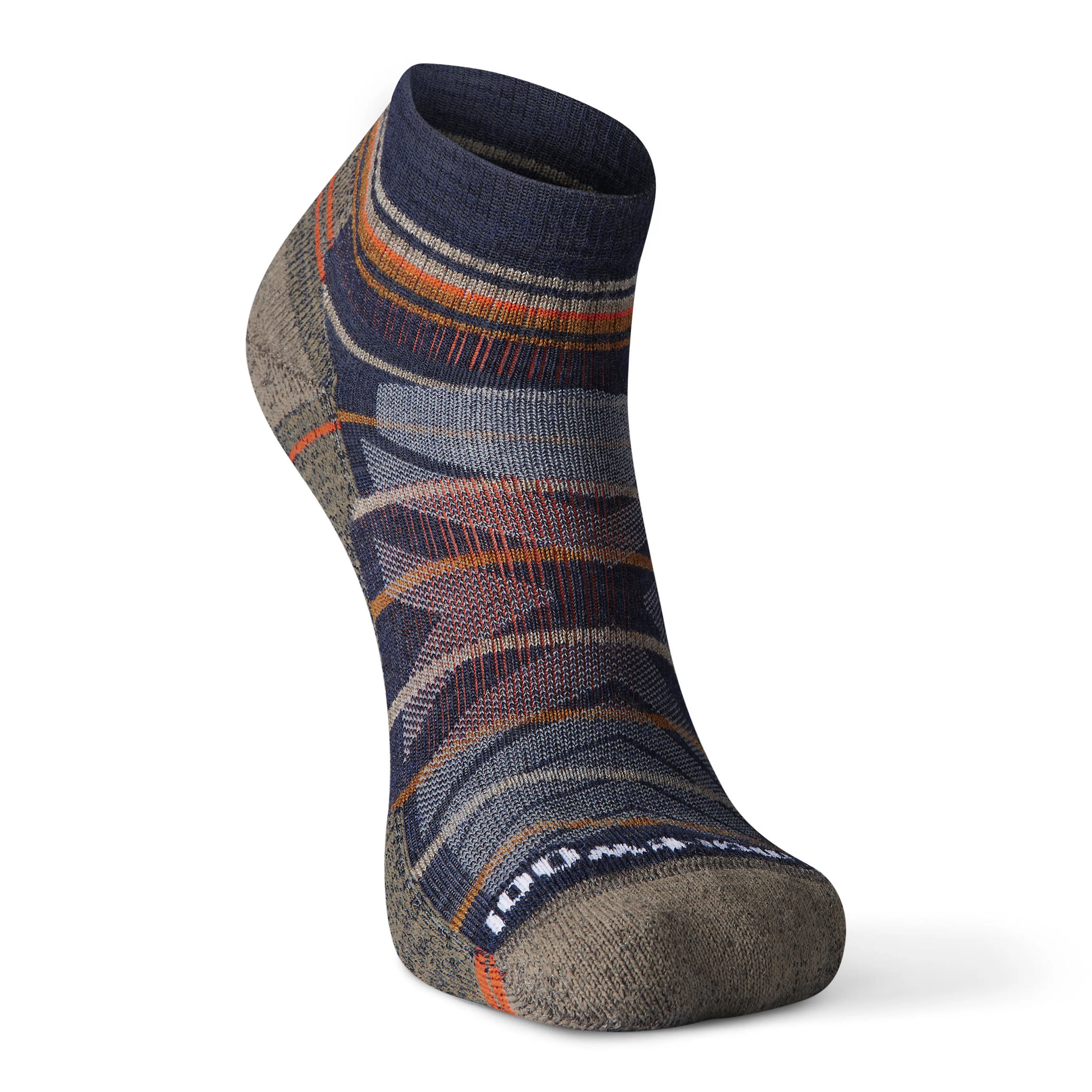 Hike Light Cushion Pattern Ankle Socks