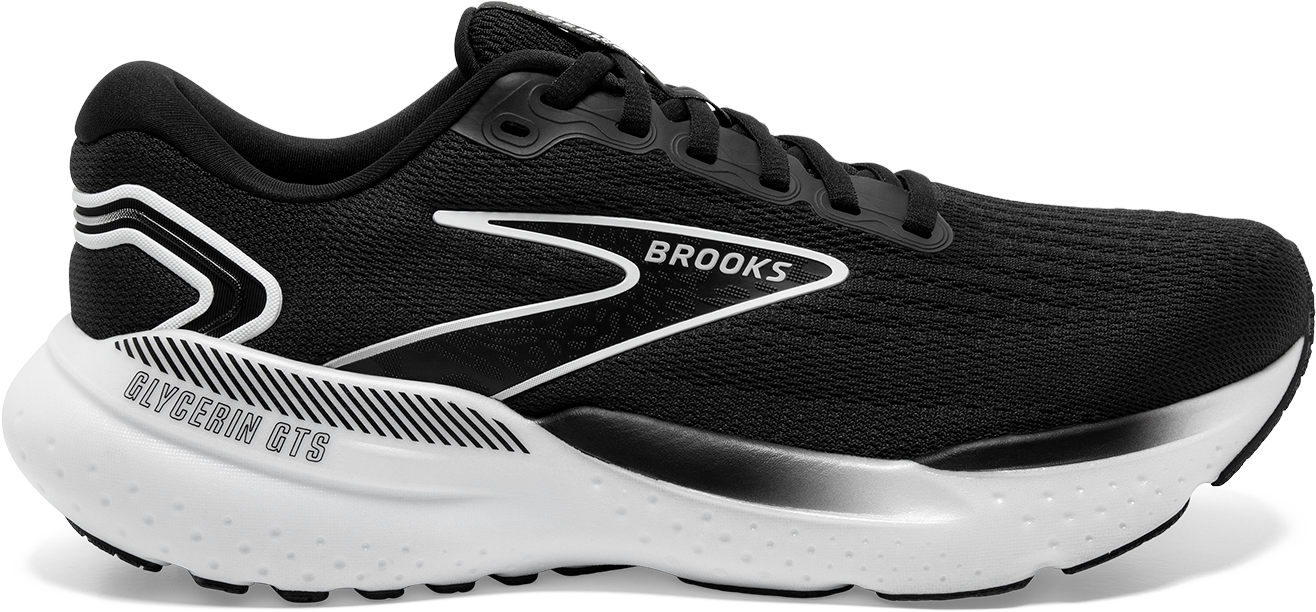 Brooks, Glycerin 19 løpesko dame, Løpesko, Svart