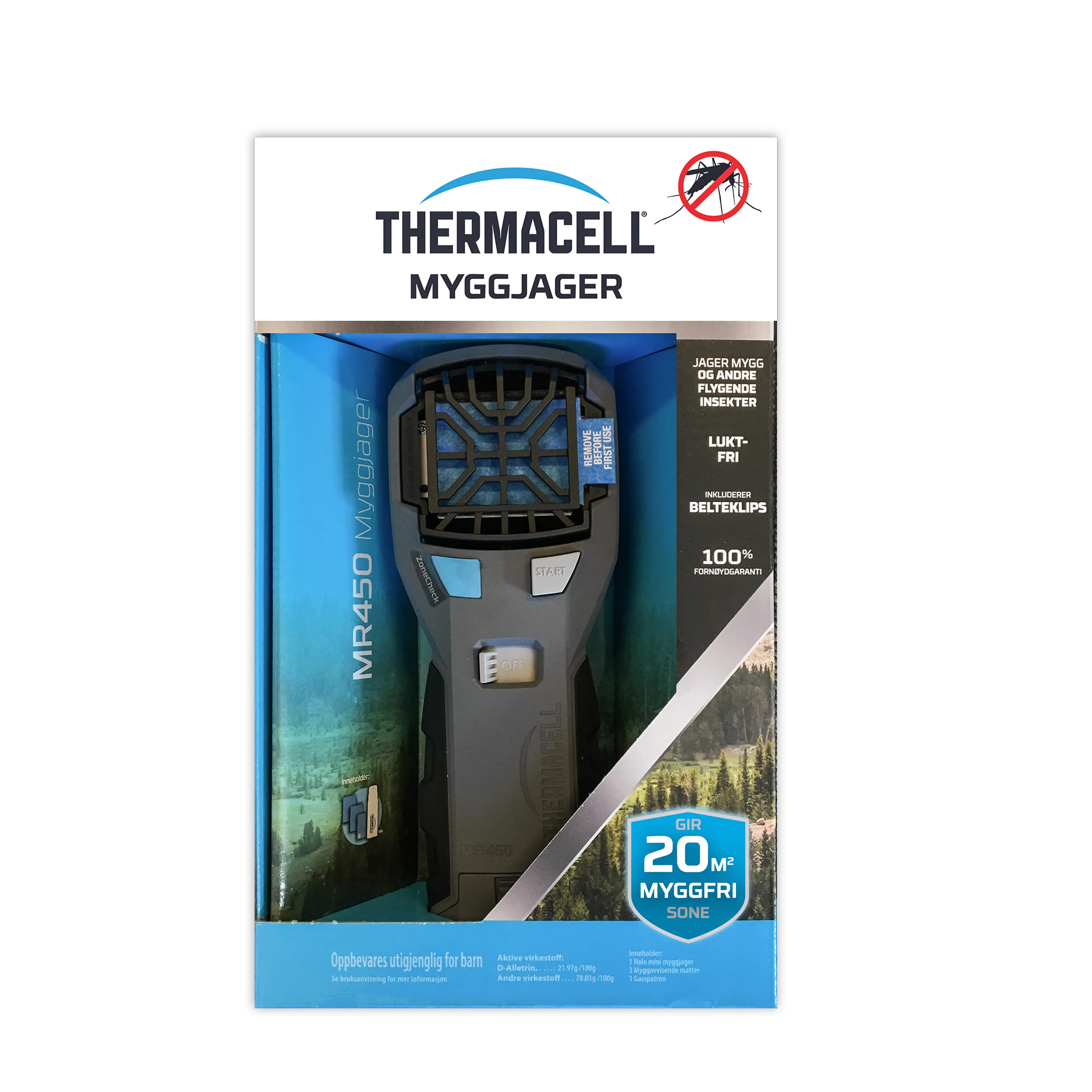 Thermacell myggjager MR450