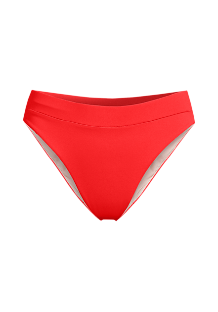 Women's High Waist Bikini Brief Summer Red 34, Summer Red