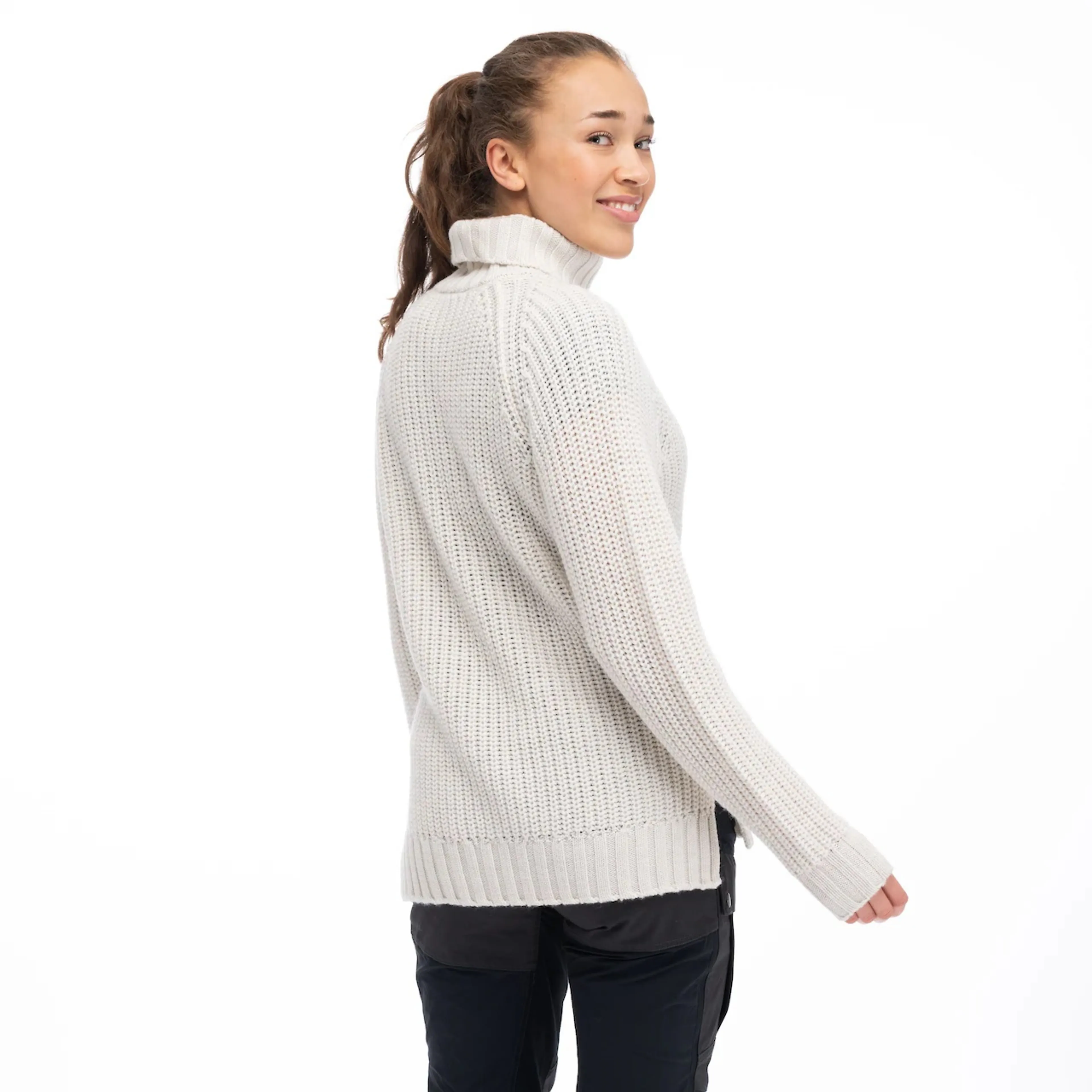 Nordmarka Merino High Neck Jumper Women