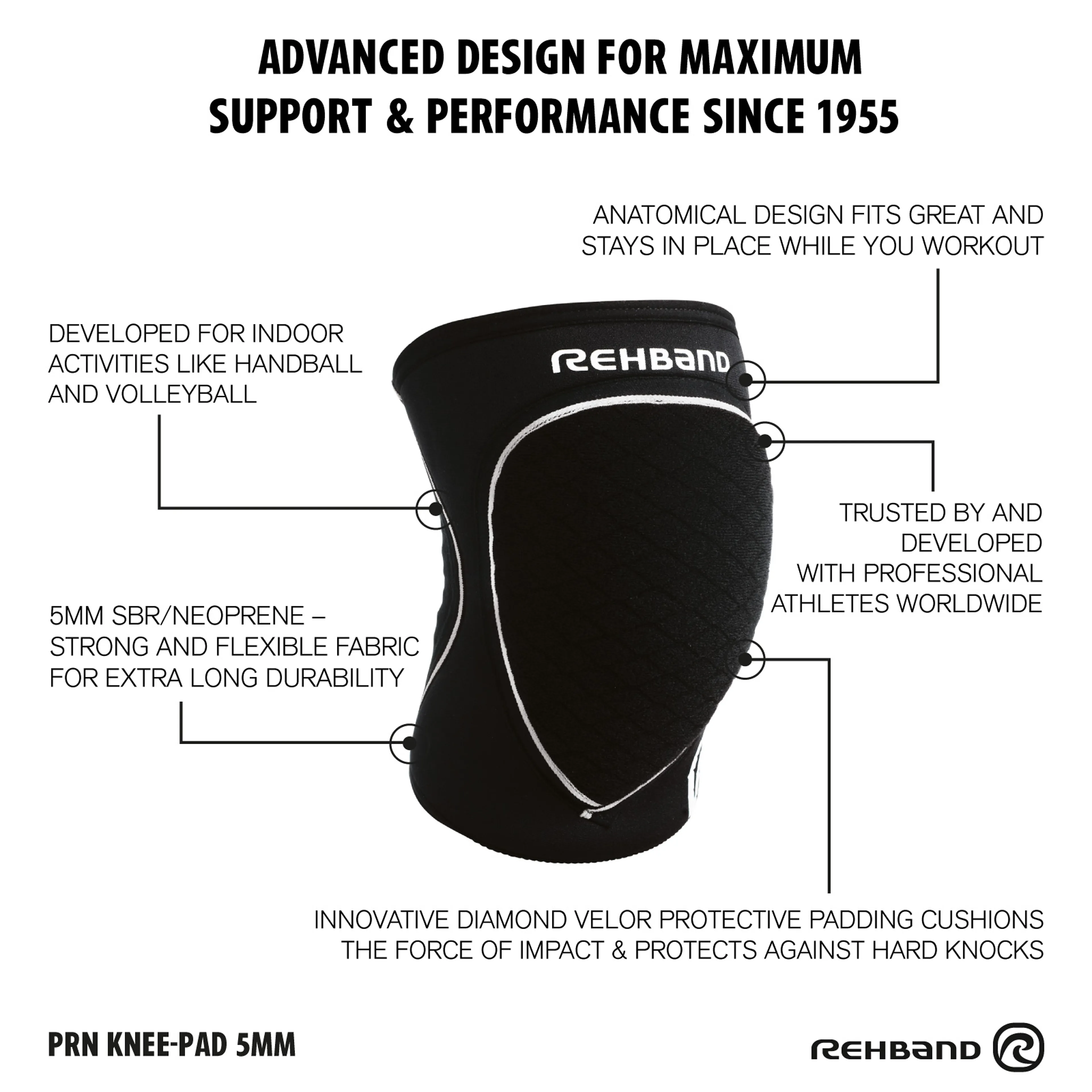 PRN Knee - Pad Jr Pair