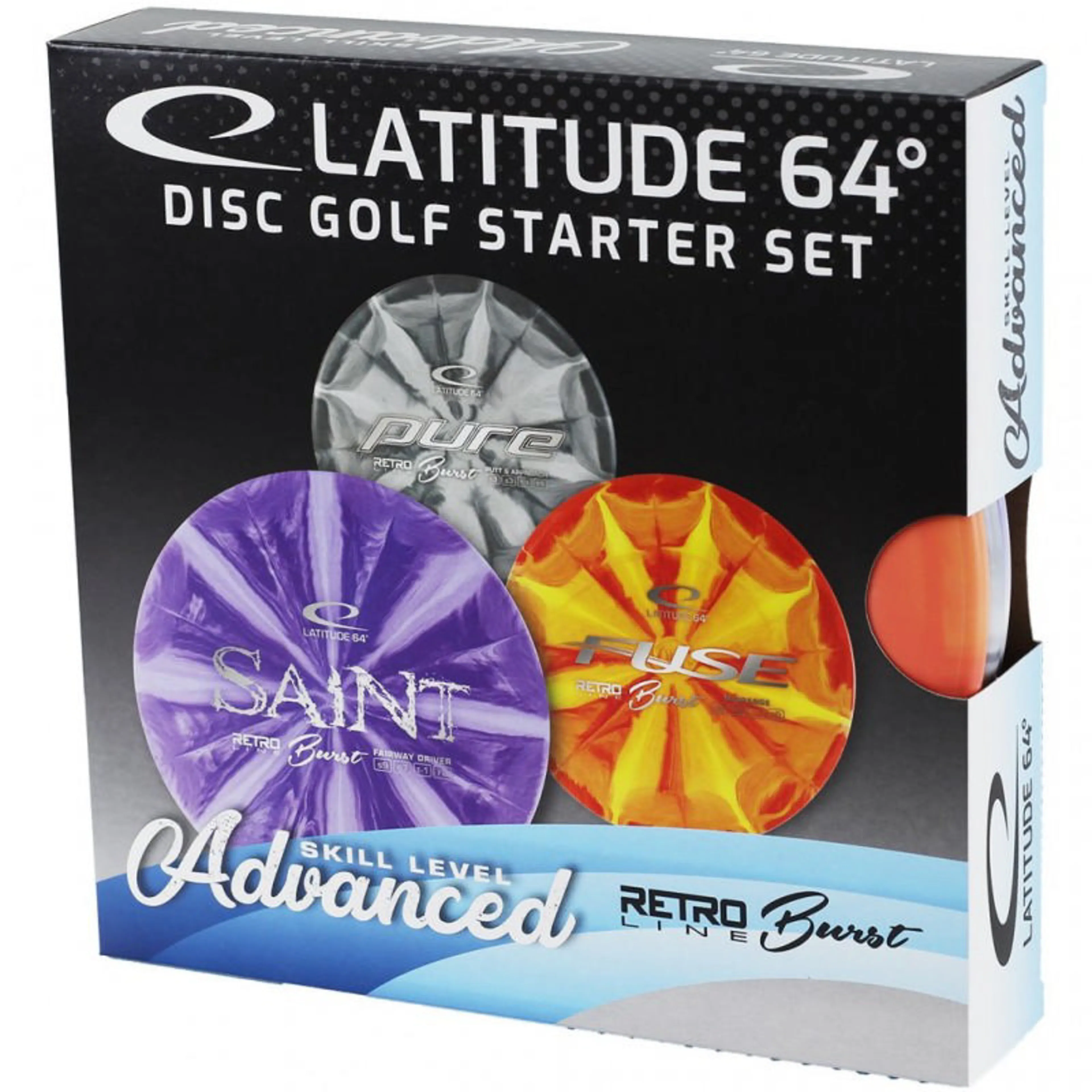 Retro Burst Advanced Disc Golf Starter Set