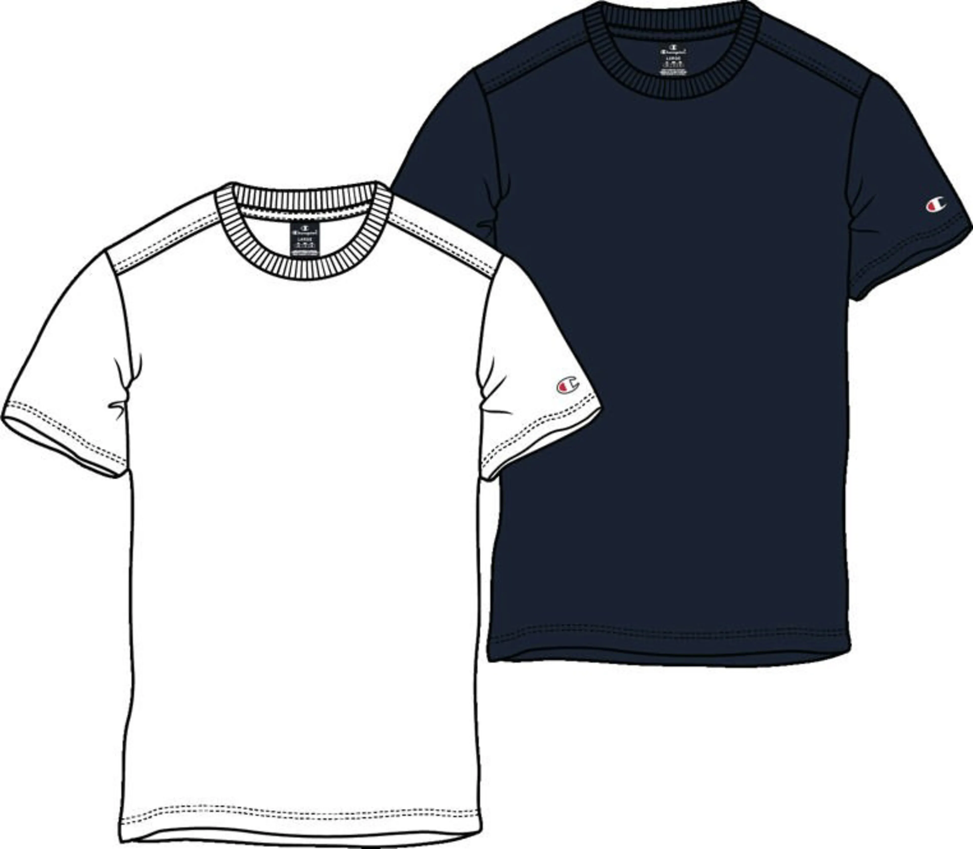 Basic 2pack Crew-Neck