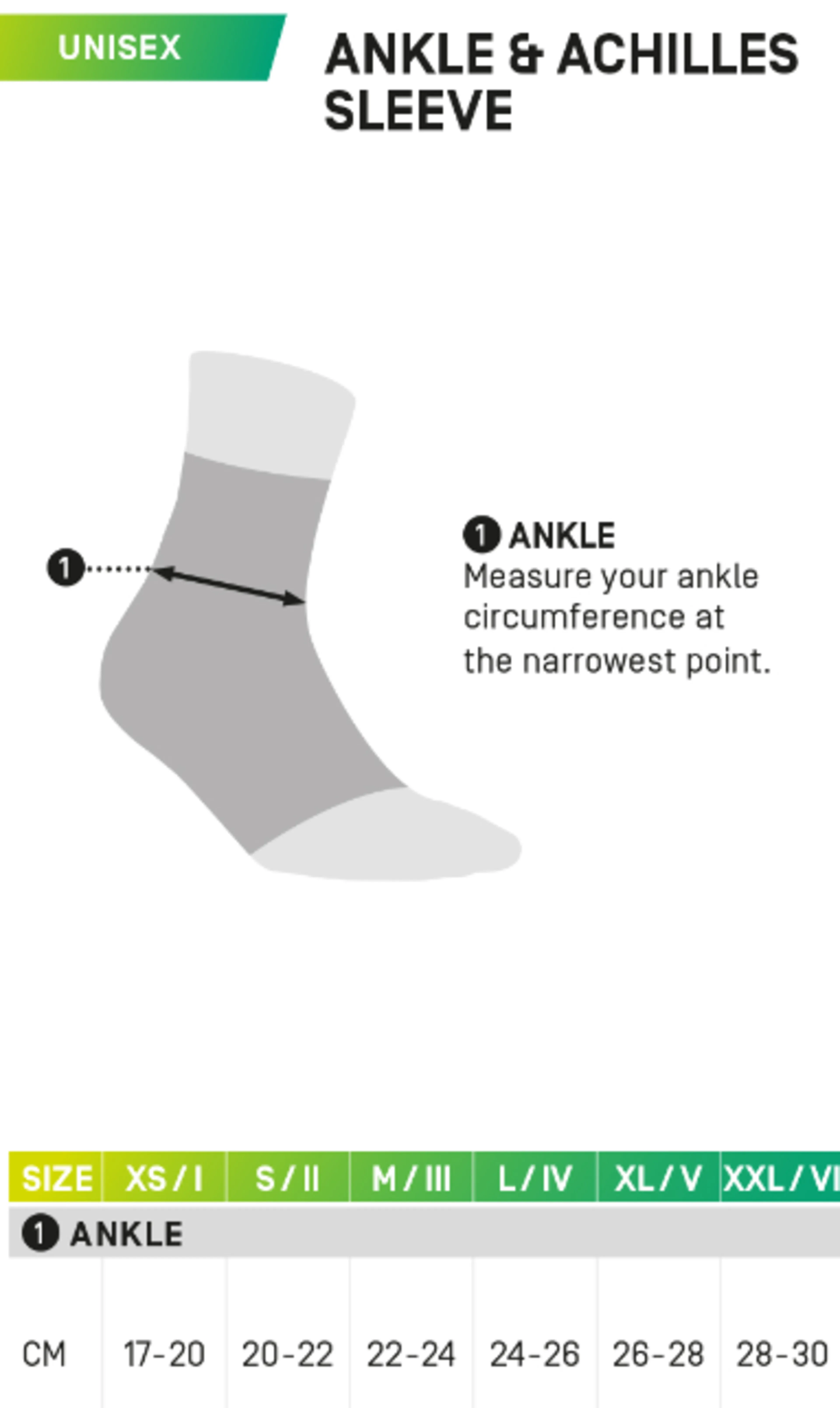 Ankle Sleeve Max Support