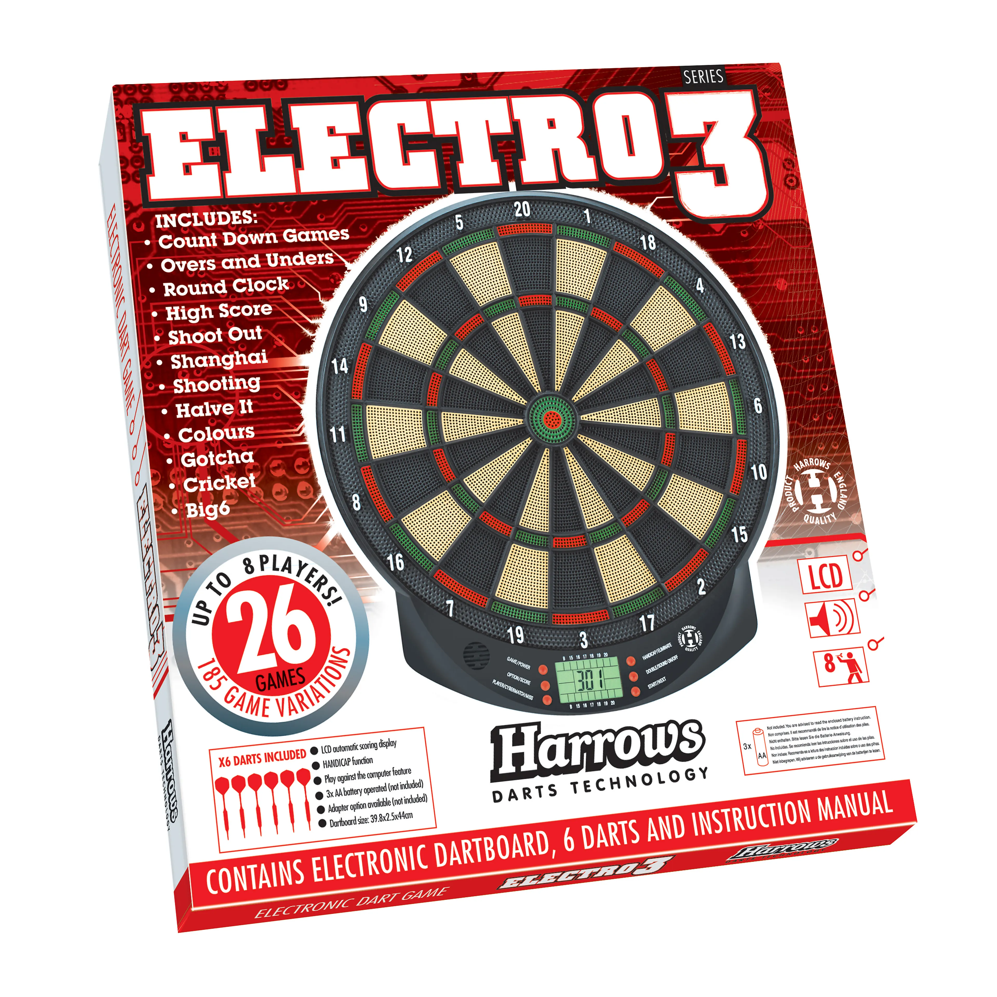 Electronic Dartboard Electro 3