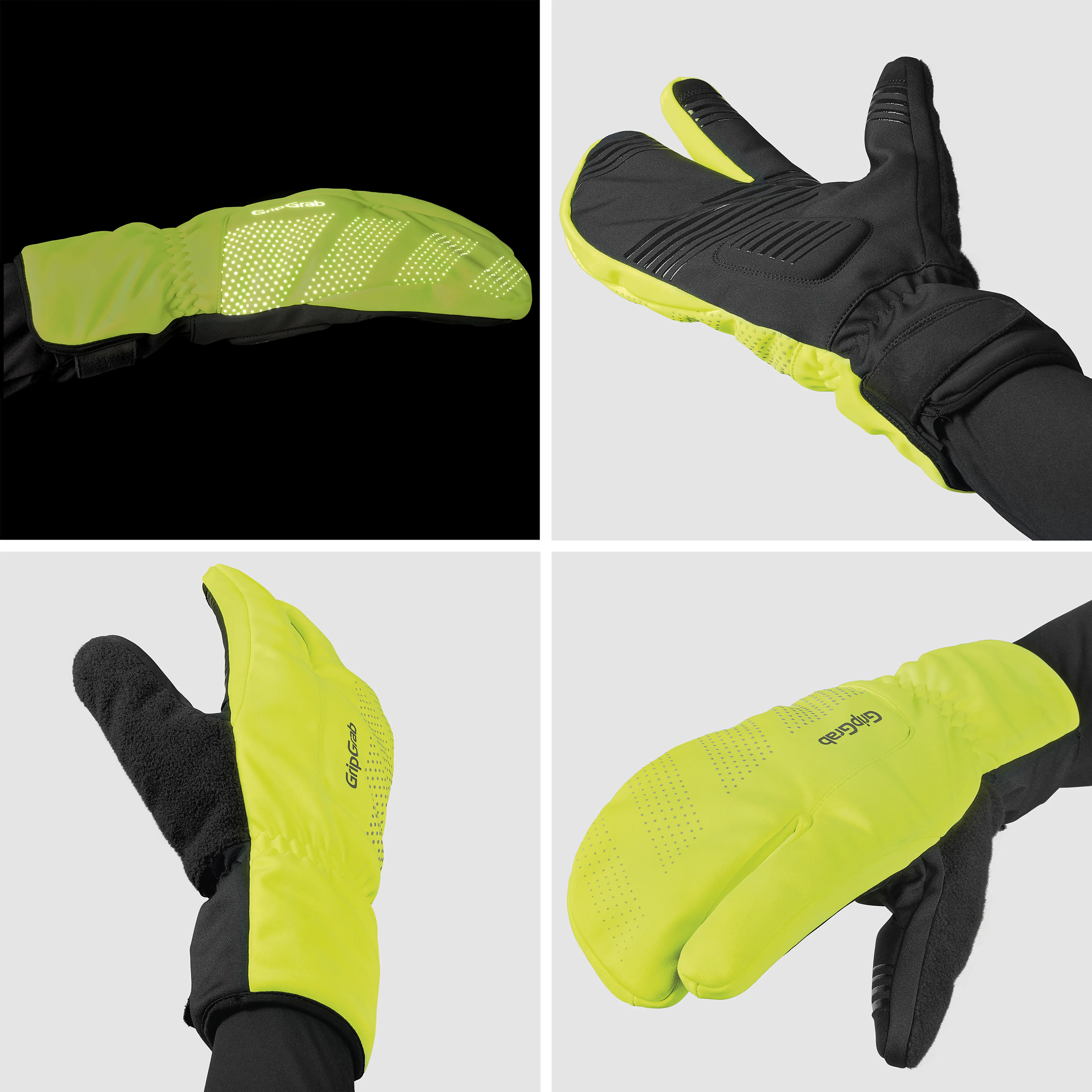 Ride Windproof Deep Winter Lobster Gloves