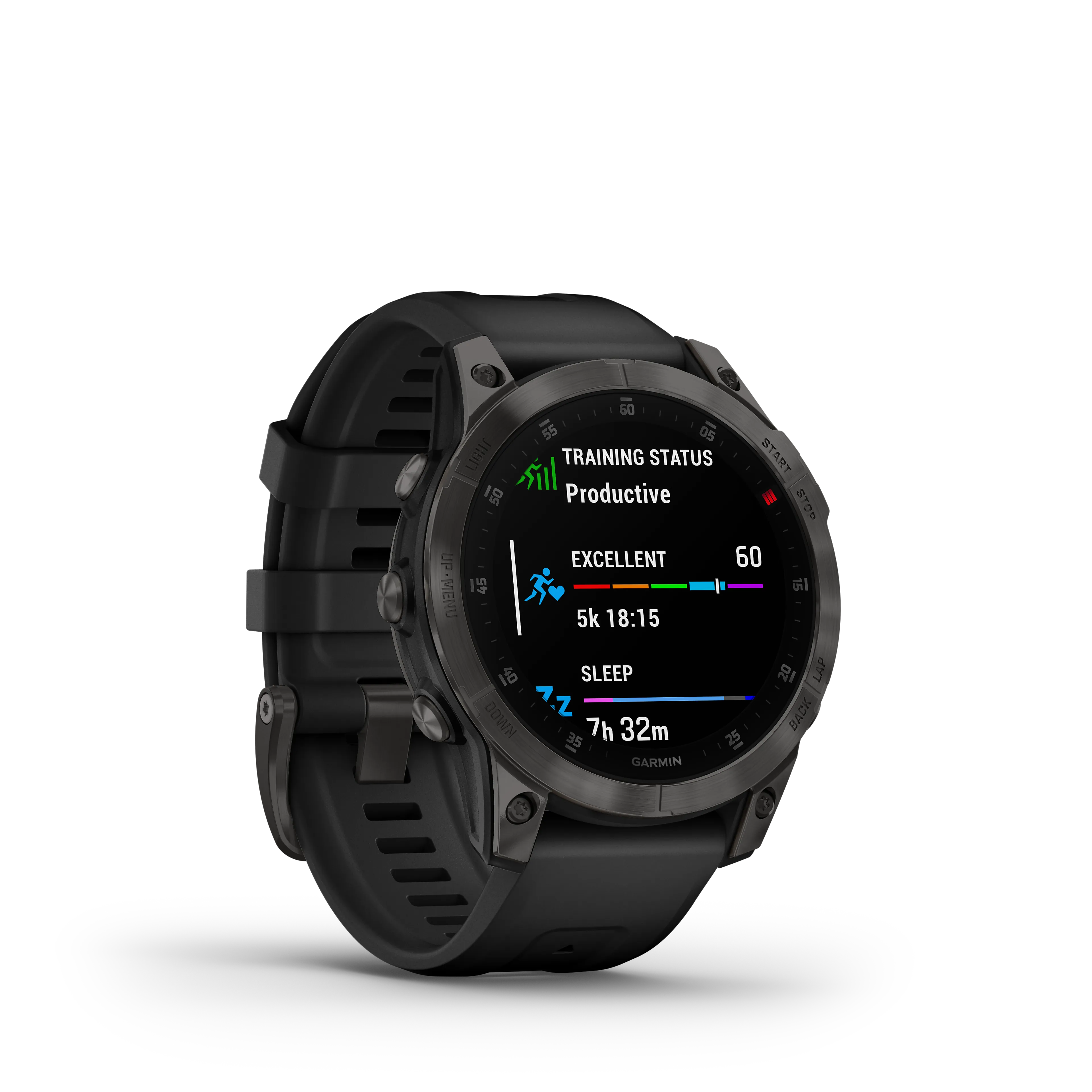 epix Sapphire Black – AMOLED Smartwatch