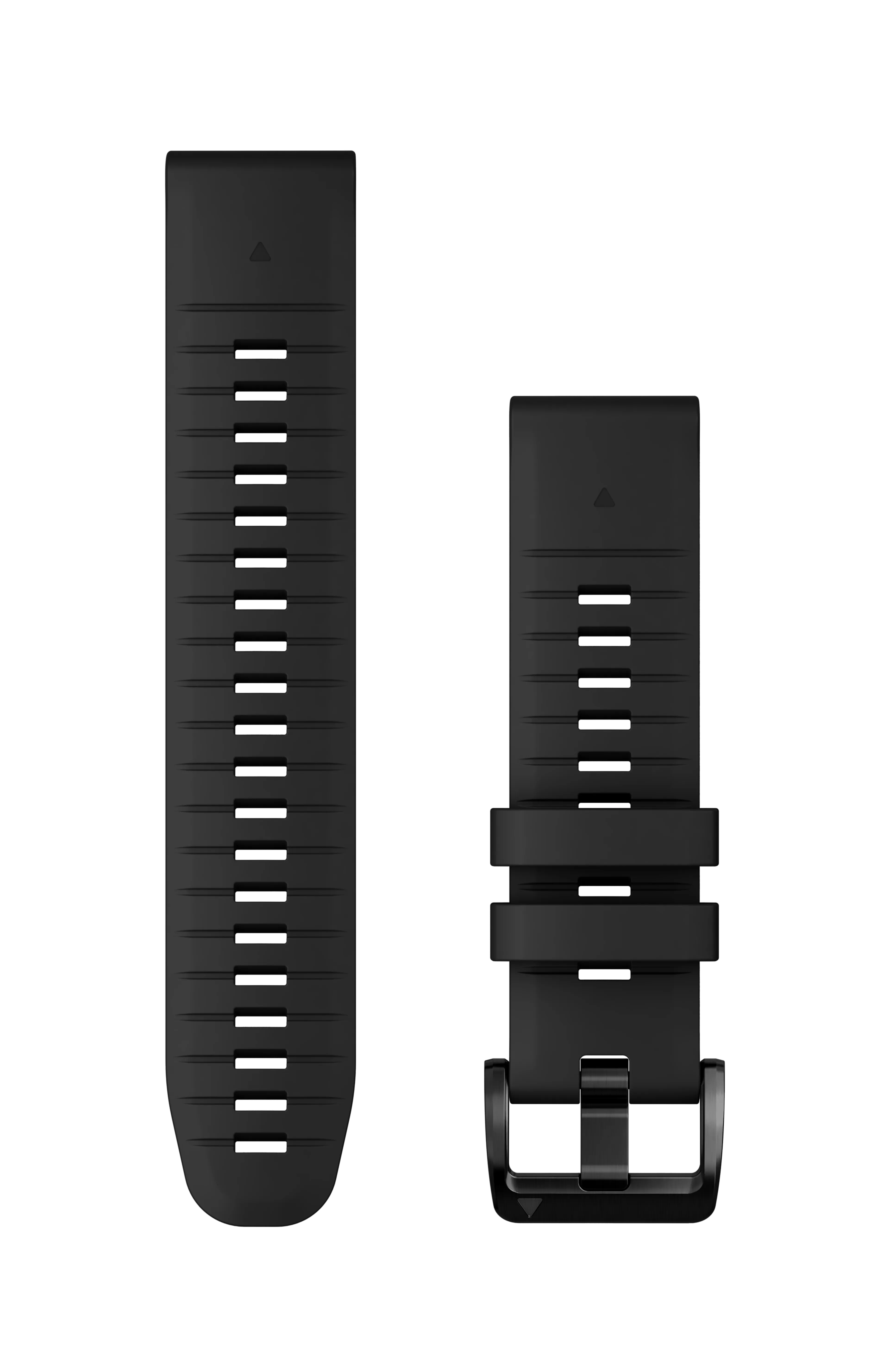 QuickFit 22 mm Black silicone band