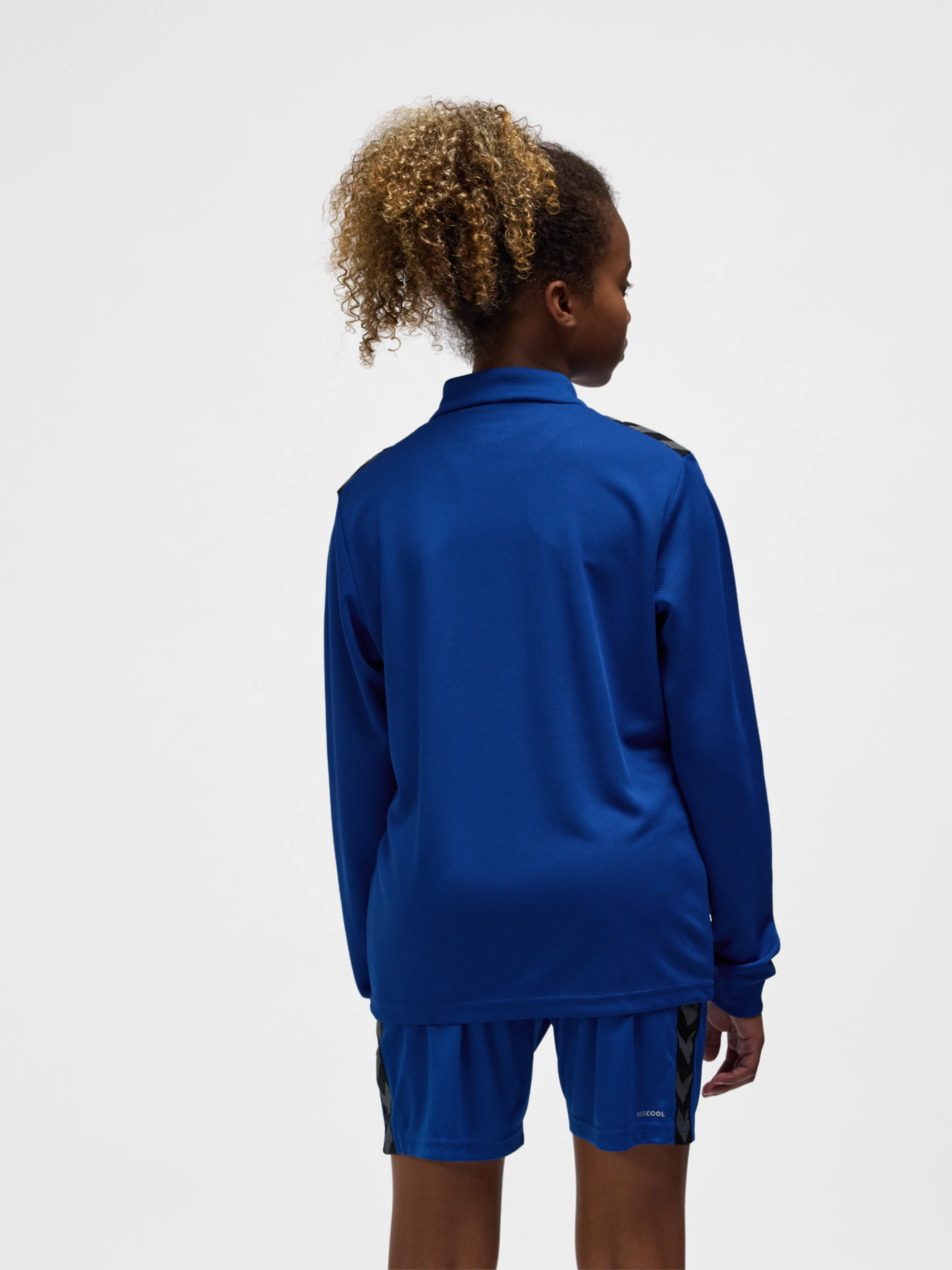 hmlAUTHENTIC HALF ZIP SWEAT KIDS